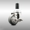 Service Caster 3 Inch 316SS Thermoplastic Rubber Swivel 1-3/8 Inch Expanding Stem Caster Brake SCC-SS316EX20S314-TPRB-TLB-138 - alternate 2